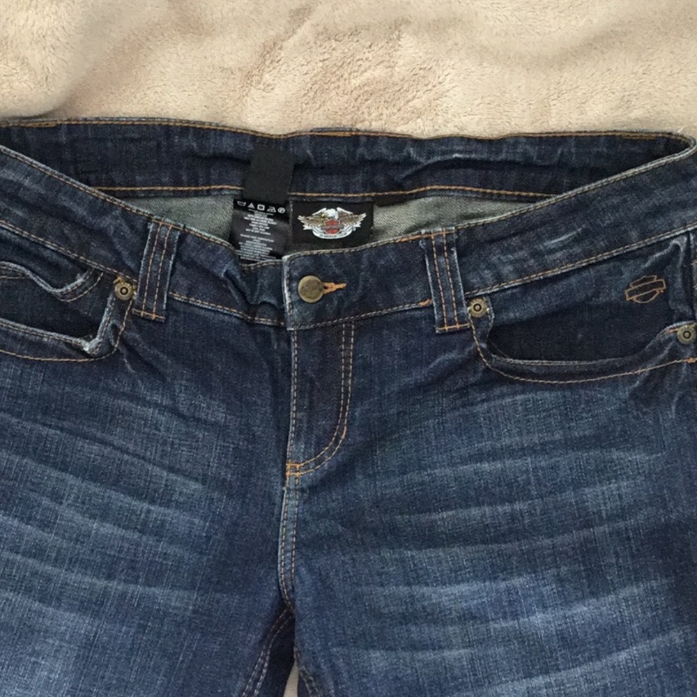 Women’s Harley-Davidson Denim Jeans - Picture 4 of 8